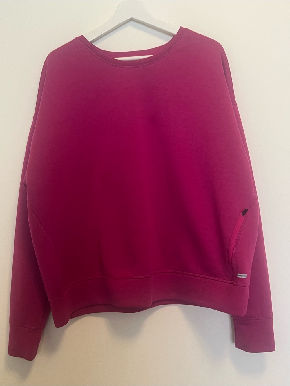 Athletic Works Magenta Crewneck Sweatshirt